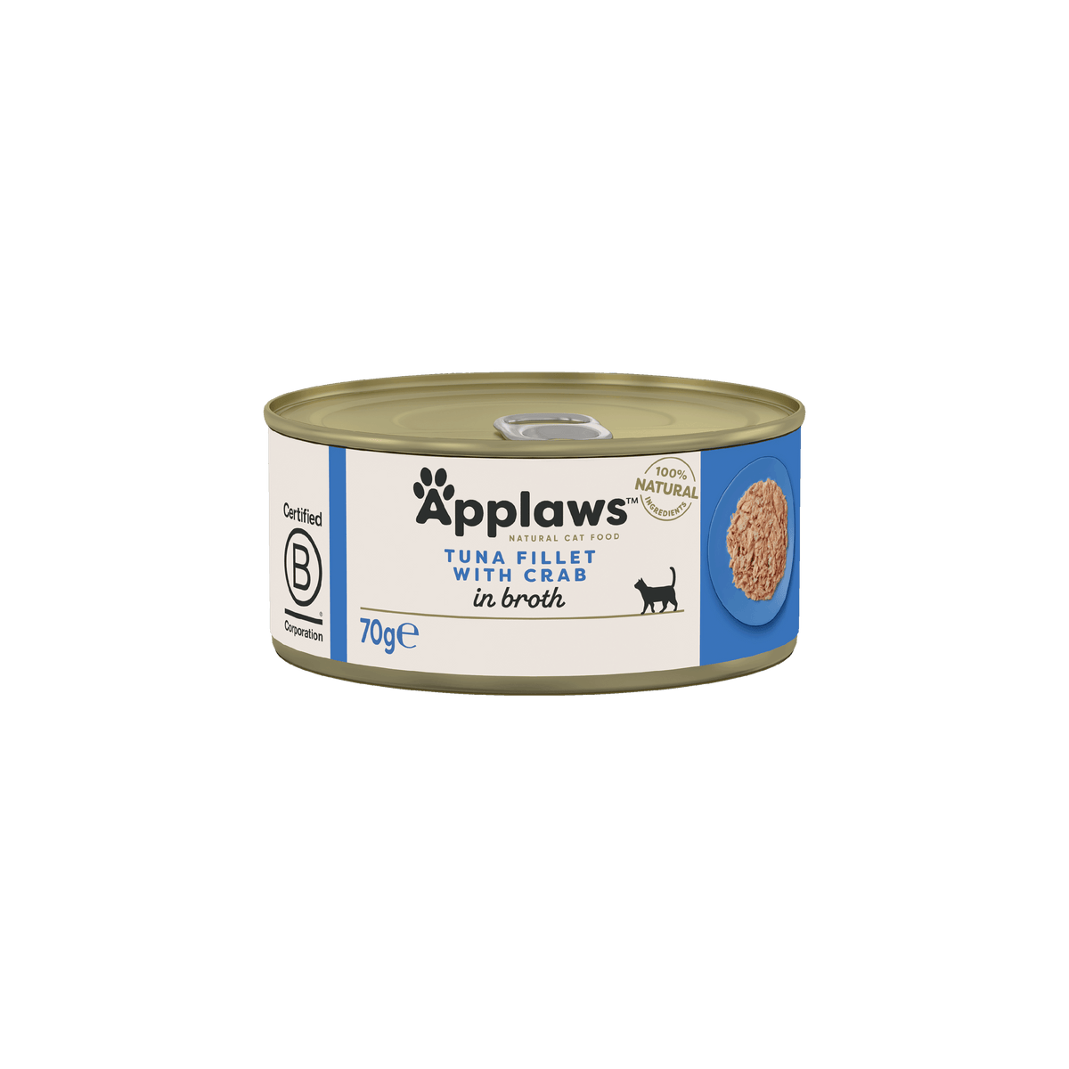 Applaws Natural Cat Food Tuna & Crab 70g
