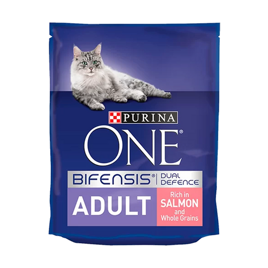 Purina ONE Adult Cat Food Salmon 800g