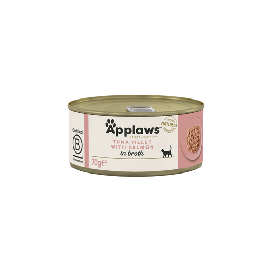 Applaws Natural Cat Food Tuna & Salmon 70g