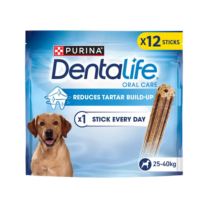 Purina Dentalife Daily Oral Care Dental Chews for Large Dogs 12pk