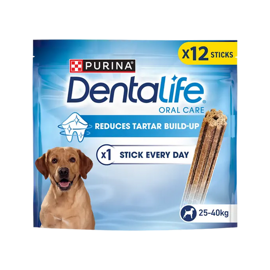 Purina Dentalife Daily Oral Care Dental Chews for Large Dogs 12pk