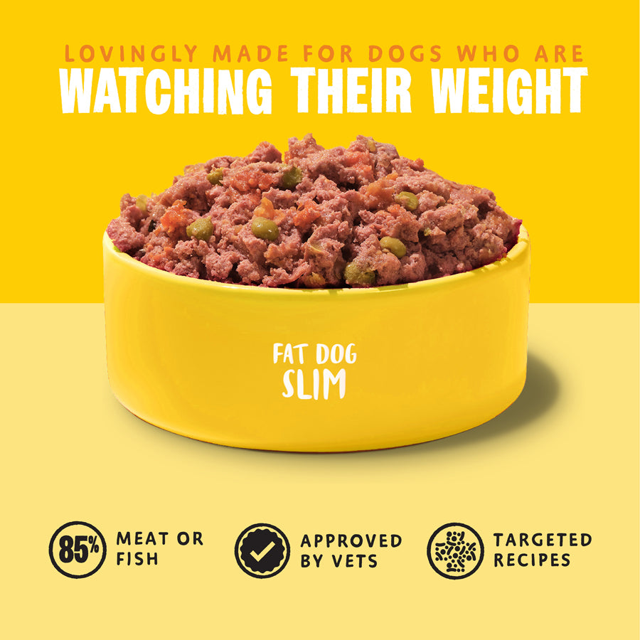 Barking Heads Fat Dog Slim Light Wet Dog Food - Chicken 300g