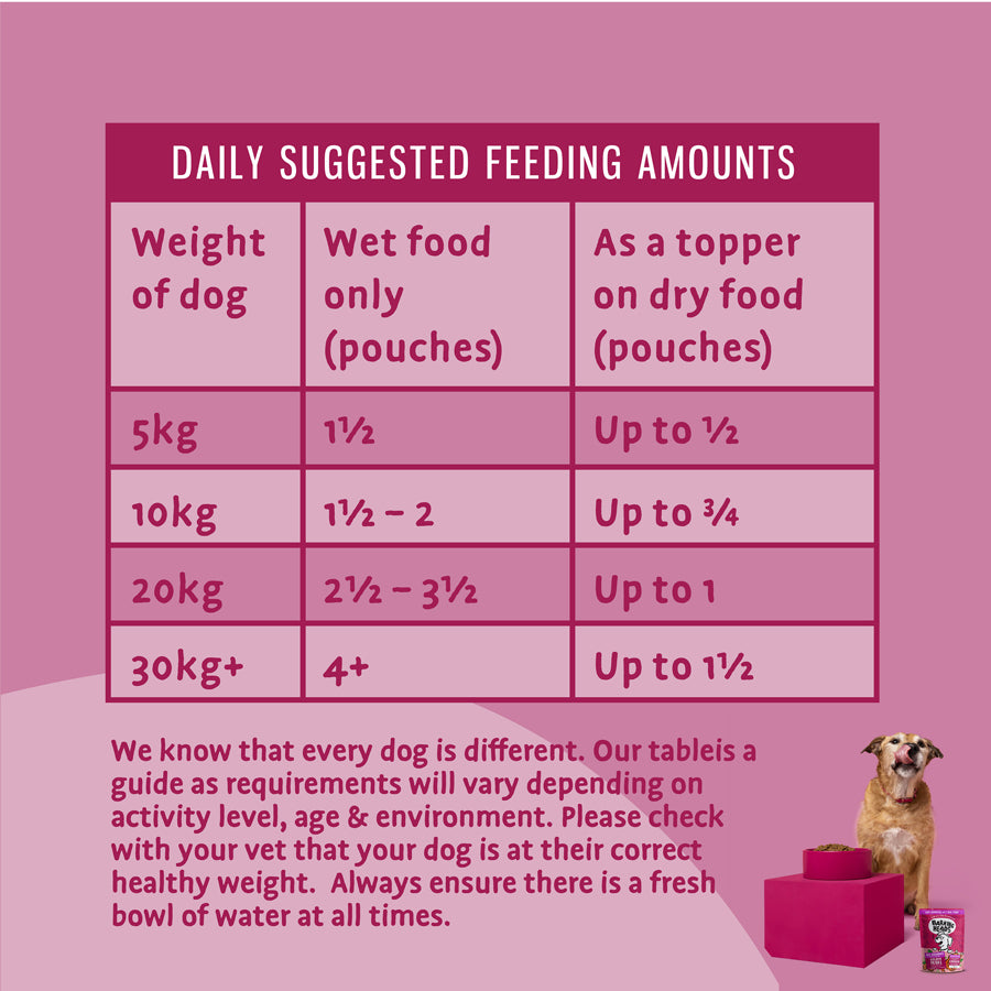 Barking Heads Golden Years Wet Food for Senior Dogs - Chicken & Salmon 300g
