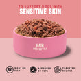 Load image into Gallery viewer, Barking Heads Hair Necessities Salmon Wet Dog Food - All Hounder 300g
