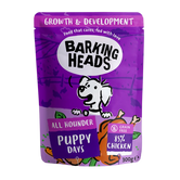 Barking Heads Puppy Days Wet Chicken Dog Food 300g