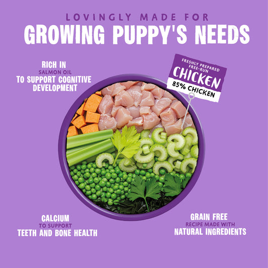 Barking Heads Puppy Days Wet Chicken Dog Food 300g