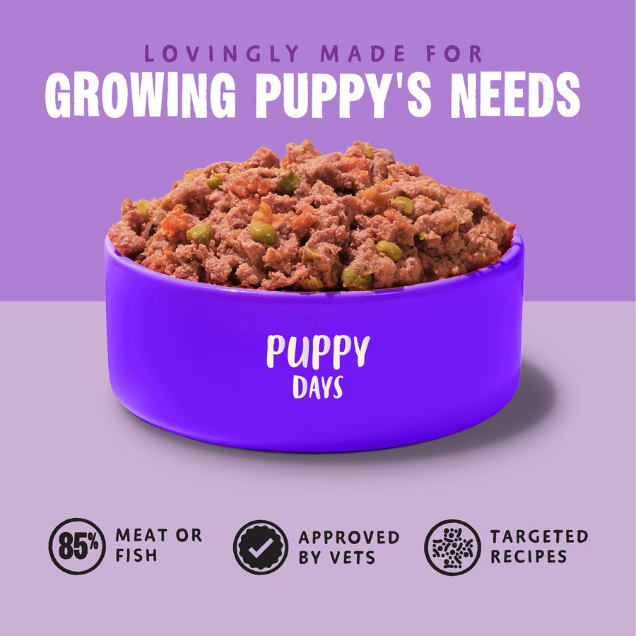 Barking Heads Puppy Days Wet Chicken Dog Food 300g