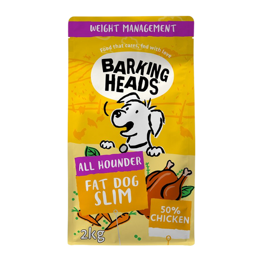 Barking Heads Fat Dog Slim Chicken Light Dry Dog Food - All Hounder