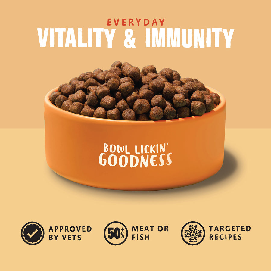 Barking Heads Bowl Lickin' Goodness Chicken Dry Dog Food - All Hounder