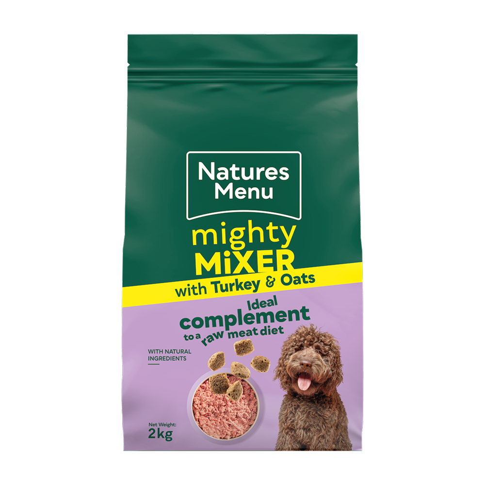 Natures Menu Mighty Mixer Turkey & Oats 2kg