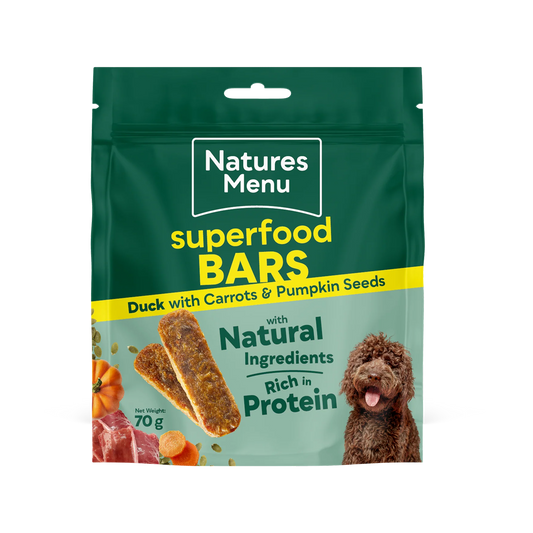 Natures Menu Duck w/ Pumpkin & Carrot Superfood Bar 70g