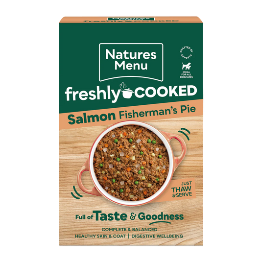 Natures Menu Freshly Cooked Salmon & Beef 400g