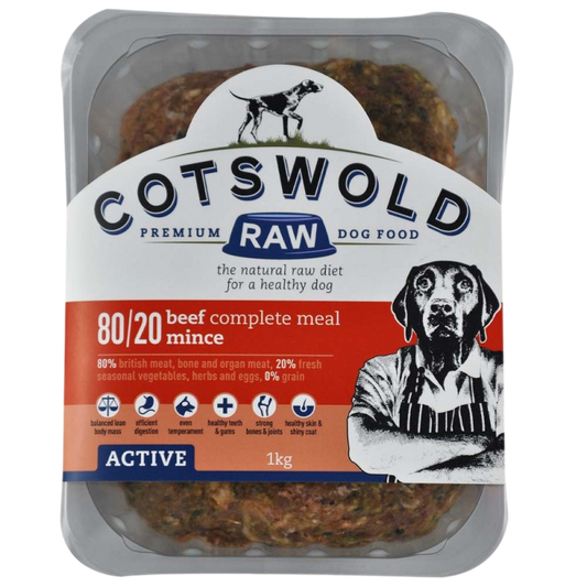 Cotswold Raw 80/20 Adult Working Active Beef