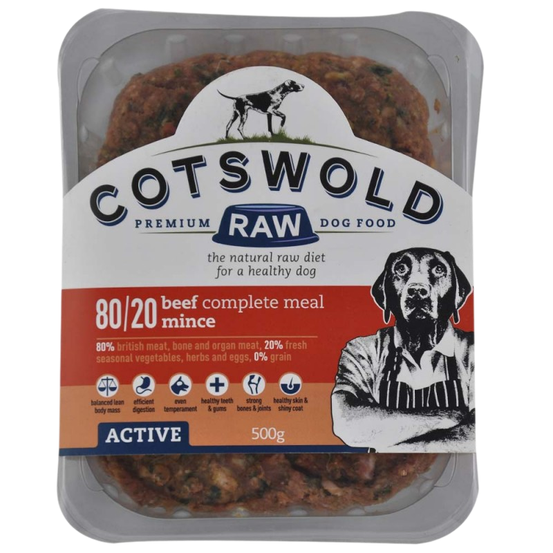 Cotswold Raw 80/20 Adult Working Active Beef