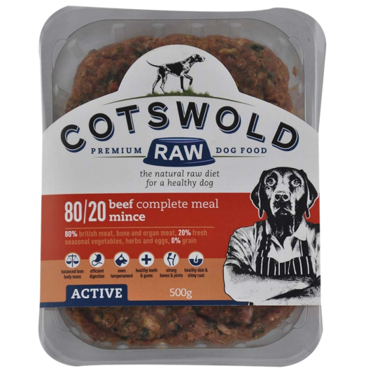 Cotswold Raw 80/20 Adult Working Active Beef