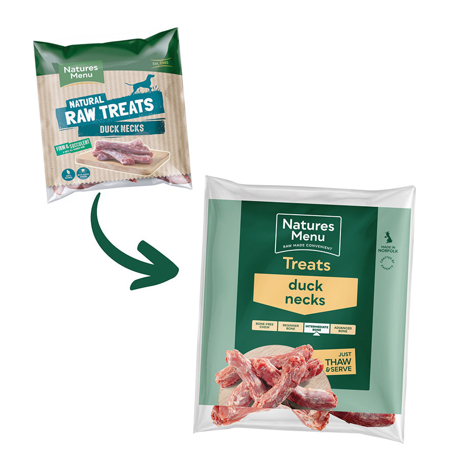Natures Menu Frozen Treats - Duck Necks 10 Pieces