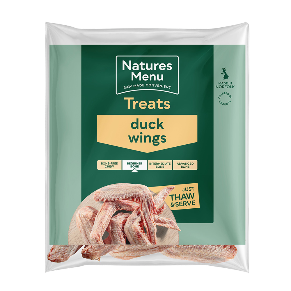 Natures Menu Frozen Treats - Duck Wings 5 Pieces