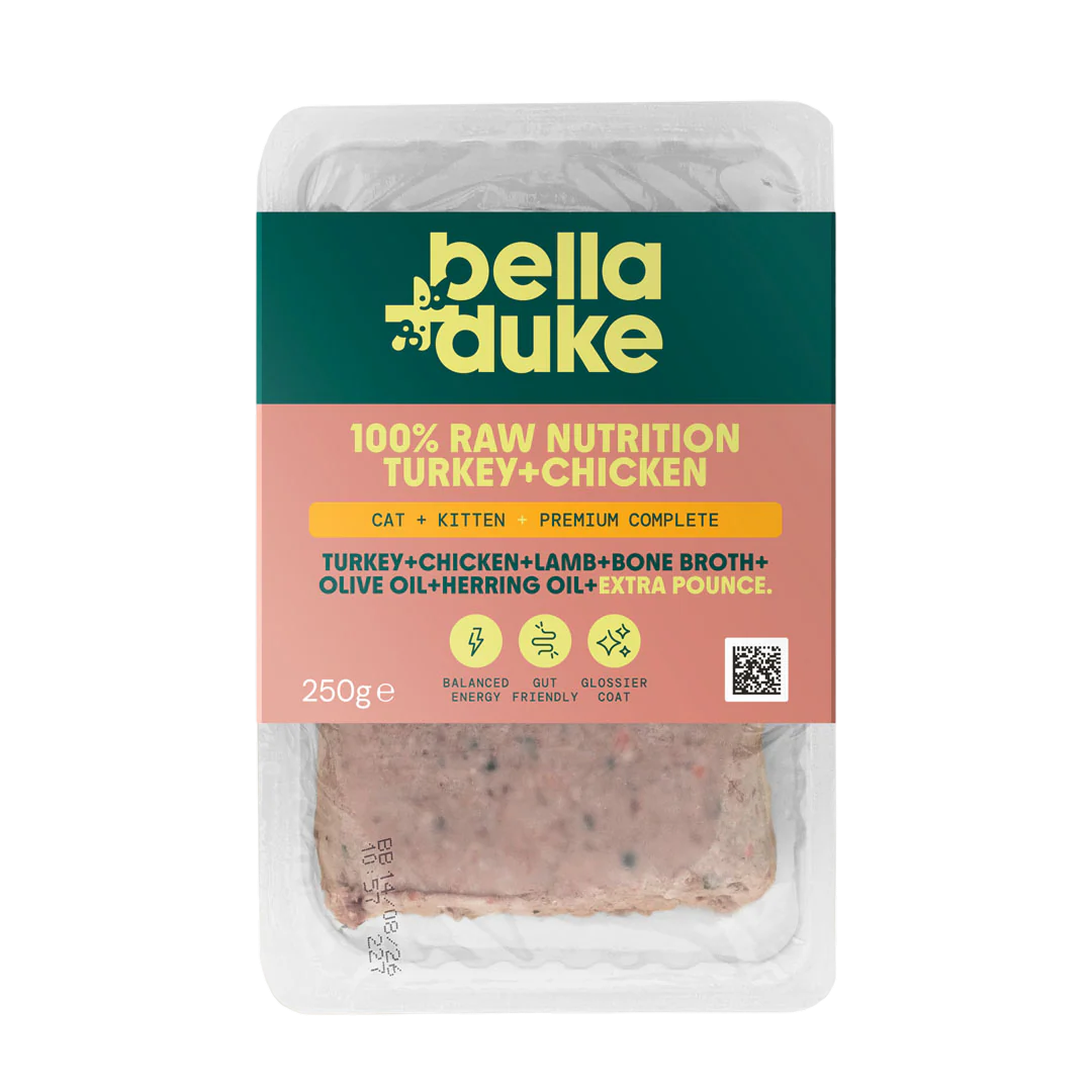 Bella + Duke Cat + Kitten Turkey & Chicken 250g