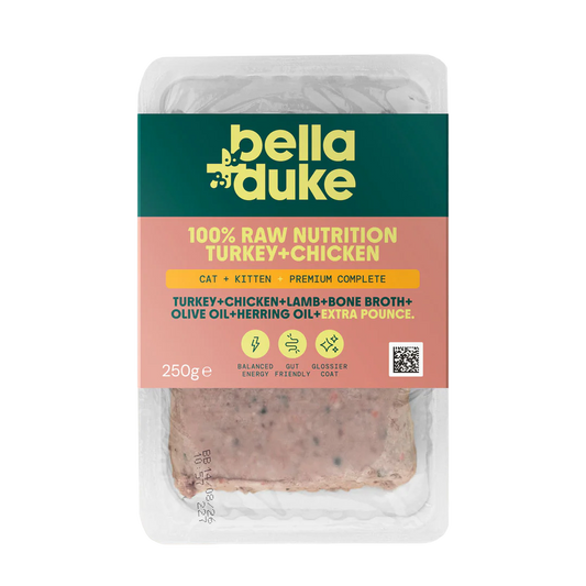 Bella + Duke Cat + Kitten Turkey & Chicken 250g