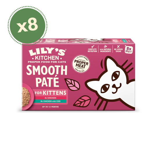 Lily's Kitchen Paté for Kittens Multipack (8x 85g)