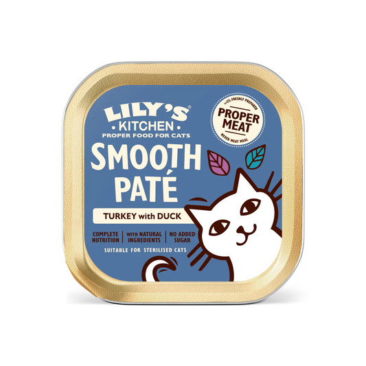 Lily's Kitchen Paté for Cats Turkey & Duck 85g