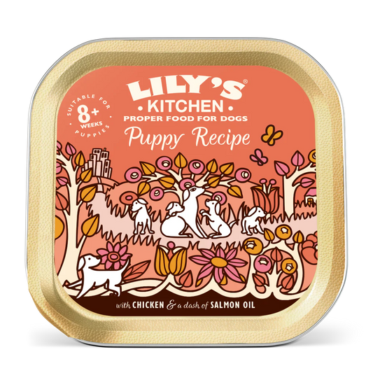 Lily's Kitchen Wet Dog Food Tray - Puppy Recipe 150g