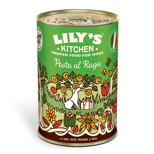 Lily's Kitchen Wet Dog Food - Pasta Al Ragu 400g