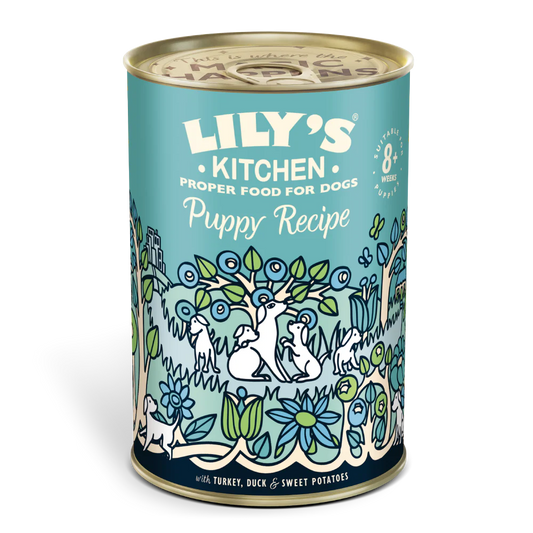 Lily's Kitchen Wet Dog Food - Puppy Recipe Turkey & Duck 400g