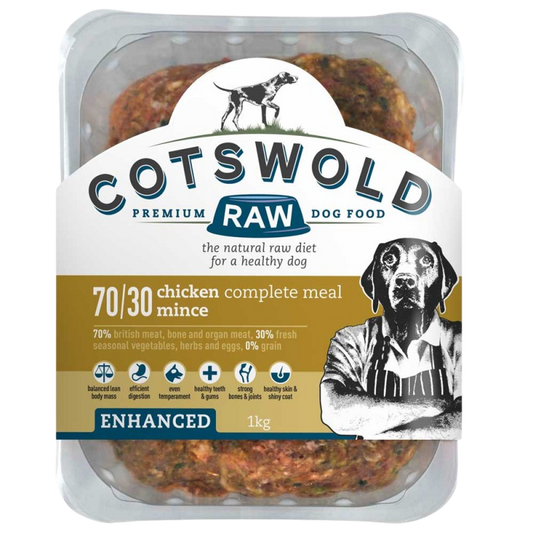 Cotswold 70/30 Adult Enhanced Chicken Mince 1kg