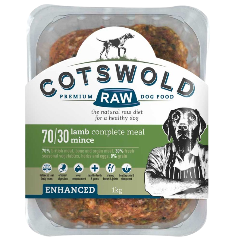 Cotswold 70/30 Adult Enhanced Lamb Mince 1kg
