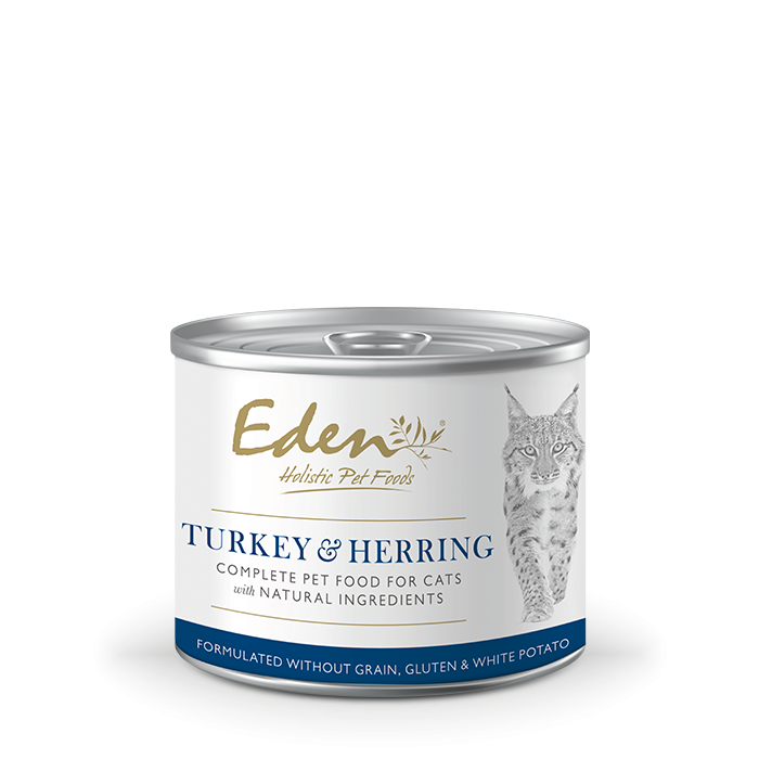 Eden Wet Food for Cats Turkey & Herring 200g