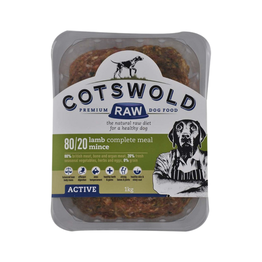 Cotswold Raw 80/20 Adult Working Active Lamb