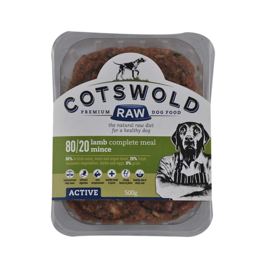 Cotswold Raw 80/20 Adult Working Active Lamb