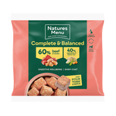 Natures Menu 60/40 Beef & Chicken Nuggets 1kg