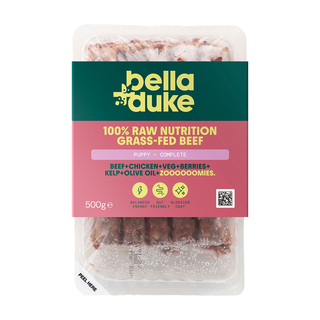 Bella + Duke Puppy Complete Beef 500g