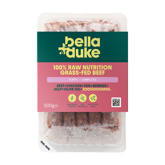 Bella + Duke Puppy Complete Beef 500g