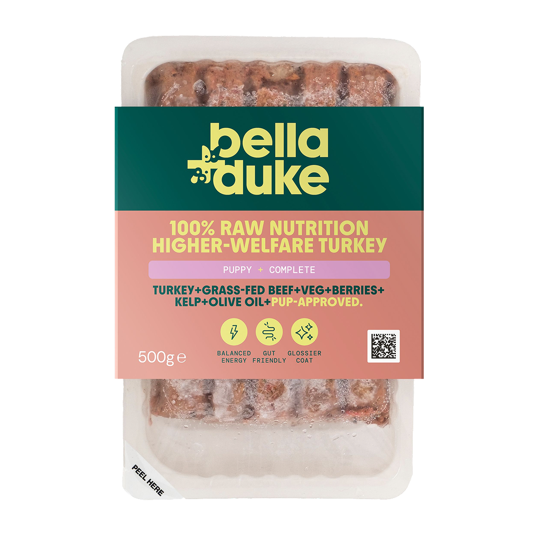 Bella + Duke Puppy Complete Turkey 500g