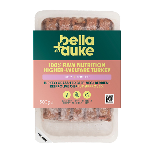 Bella + Duke Puppy Complete Turkey 500g