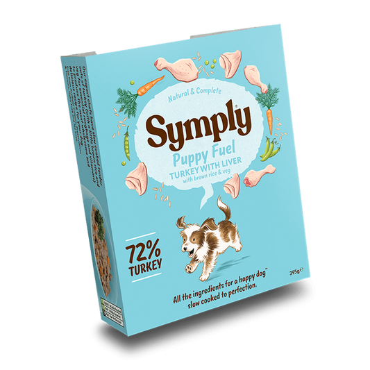 Symply Puppy Fuel Wet Dog Food 395g