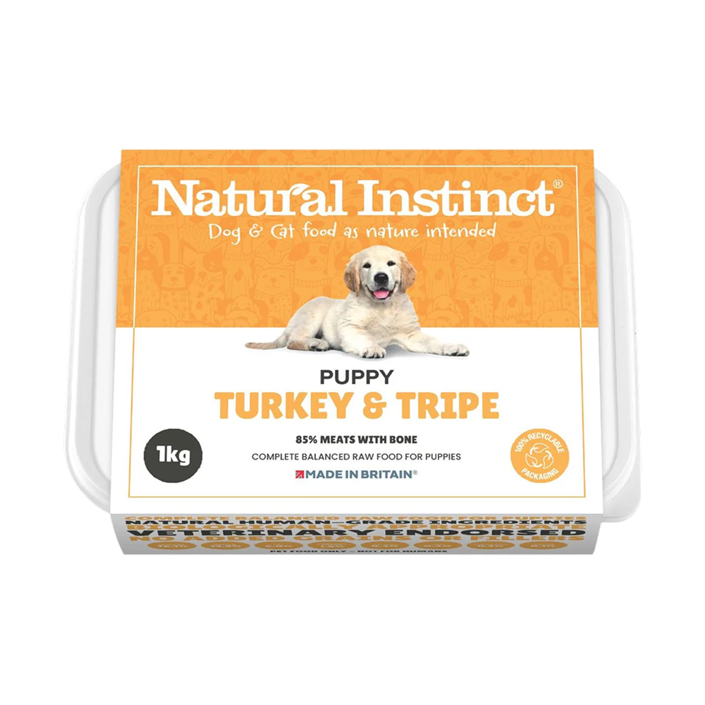 Natural Instinct Puppy Turkey & Tripe