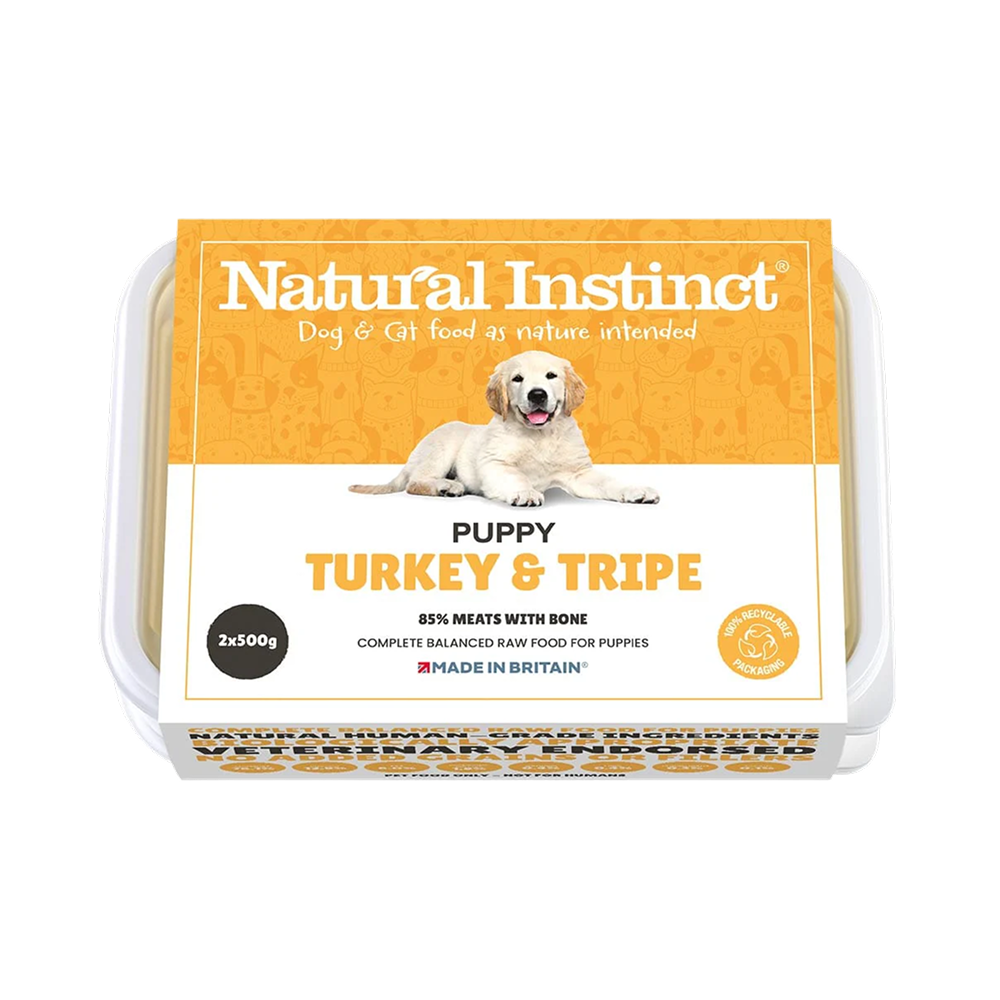 Natural Instinct Puppy Turkey & Tripe