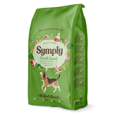 Symply Fresh Lamb dry dog food for all dog breeds pack shot