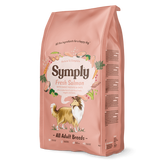 Symply Fresh Salmon dry dog food for all dog breeds pack shot