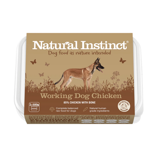 Natural Instinct Working Dog Wet Food - Chicken