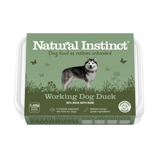 Natural Instinct Working Dog Wet Food - Duck