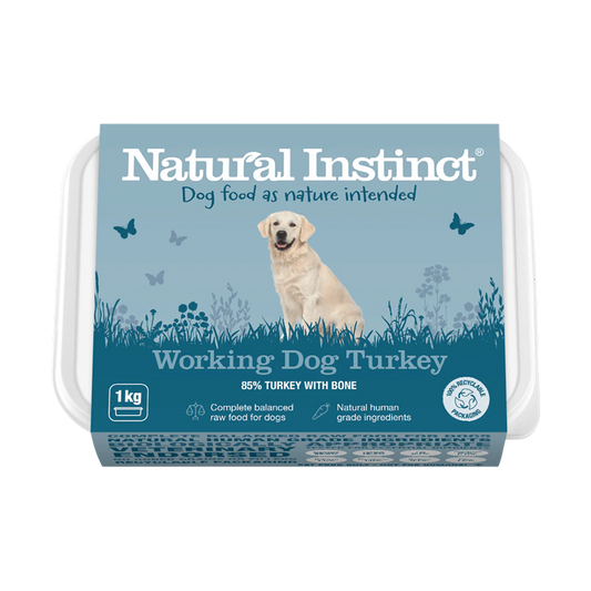 Natural Instinct Working Dog Wet Food - Turkey