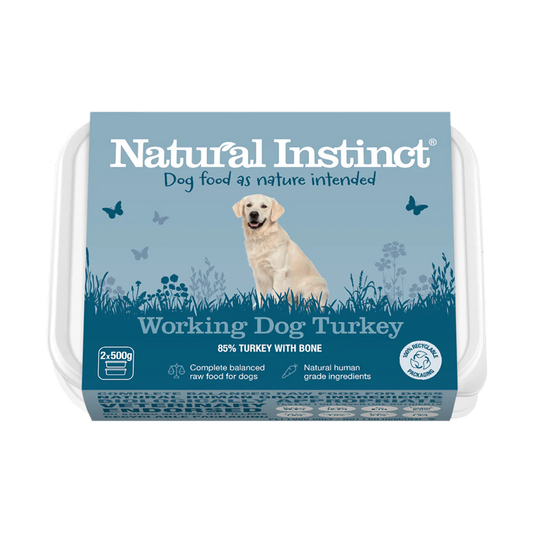 Natural Instinct Working Dog Wet Food - Turkey