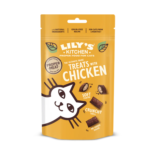 Lily's Kitchen Cat Pillow Treat Chicken 60g