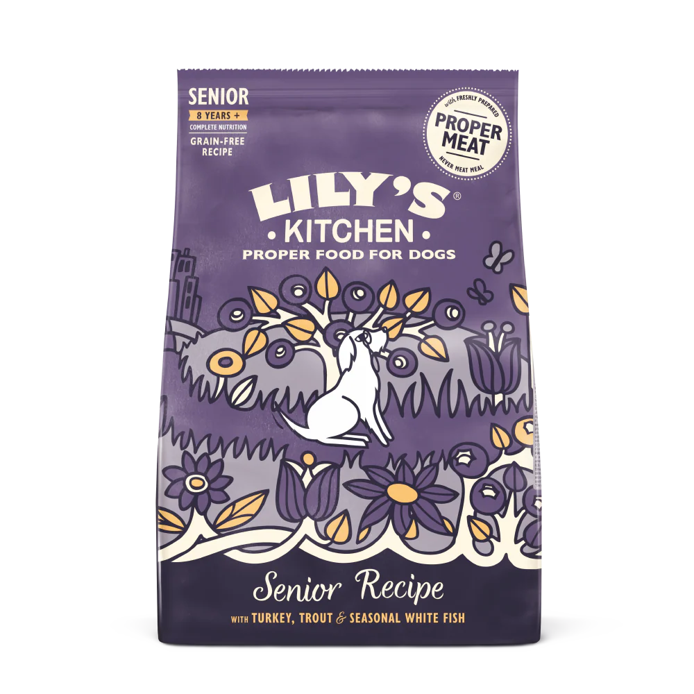 Lily's Kitchen Turkey & Trout Senior Dry Dog Food