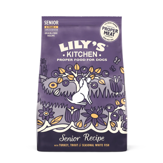 Lily's Kitchen Turkey & Trout Senior Dry Dog Food